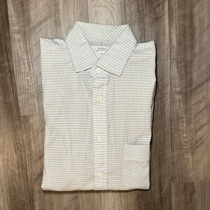 Billy Reid Heirloom Made in USA Striped Long Sleeve Button Down - 15.5 (Medium)